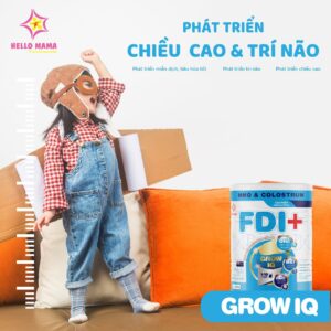 Sữa FDI Grow IQ có tốt không