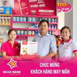 Hello Mama bốc thăm trúng thưởng