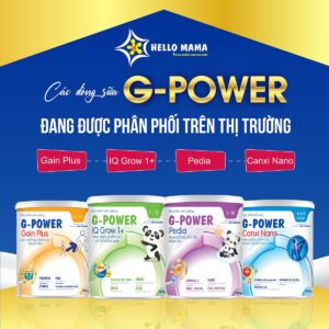 Sữa G-Power