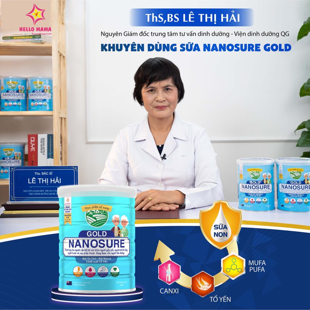 Bác sỹ review sữa Nano Sure Gold